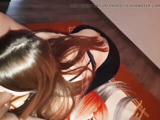 Stepsister Creampied Doggy Style After Fellatio-job