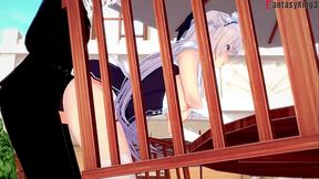 Belfast invites me to lunch | RED | Azurlane | Watch Full Movie and POV version on Sheer &amp_ PTRN: Fantasyking3