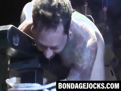 Franco Dax jolts in agony as electricity torments his body