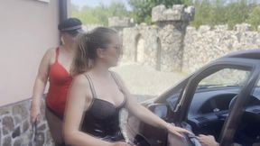 Old slave arrived to DFC - Slapped in the car