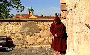 The nun banged by a big black cock