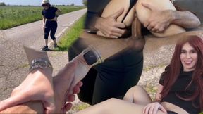 Runner in the Countryside Fucked by a Stranger with a Big Cock