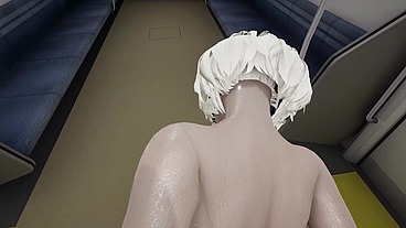 Nier Automata bondage subway