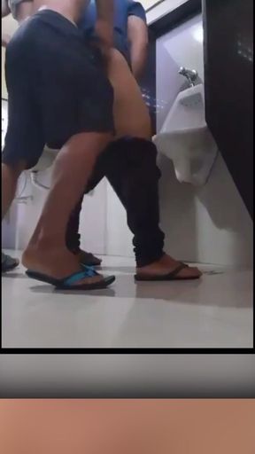Public Toilet Is Always a Place to Fuck a Nice Ass