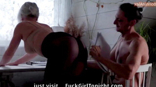 Teacher Seduces Student Real role playing by a couple with bloopers 66