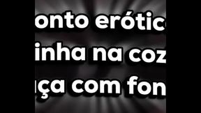 Conto er&oacute_tico - sogrinha se aproveitou do genro na cozinha de madrugada