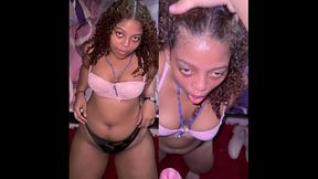 I fulfill a fan'_s fetish of treating her like my sex slave! XXXX - Le cumplo fetiche a fan de tratarla como mi esclava sexual! XXXX