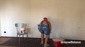 the painter likes to enjoy big cocks