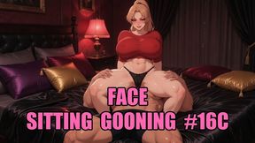 Face Sitting Gooning #16C: Heavy Smother Trance (Animated, Music)