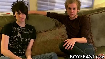 Young men suck each other off before balls deep analdrilling