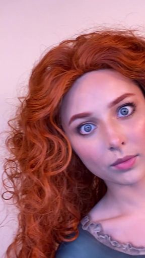 Cute cosplay girl with big tits dances on TikTok but stays non-nude