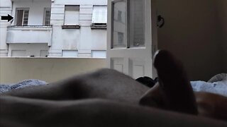 amateurhotelfucking: neighbor pretending to clean window to watch me masturbate