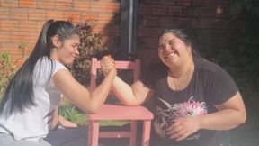 Who’s Stronger? Arm Wrestling Showdown.