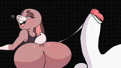 Claire gets creampied in furry role play