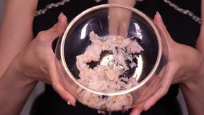 Miyu Inamori's messy oral delight with sticky slurping sounds