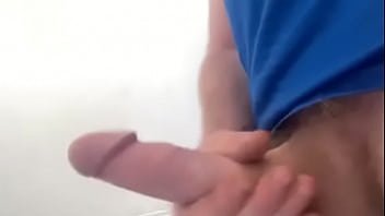 Toilet wank Scottish guy