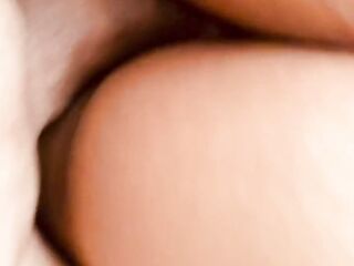 Ebony doxy rides my rod and I cum inside her booty