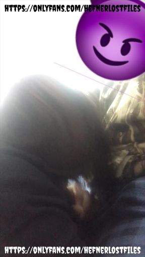 Quick Cumshot in Her Throat in an Open Field