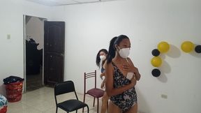 My Lesbian Friend Came Home and We Got Really Hot and Horny