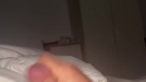 Amateur self-suck before bedtime