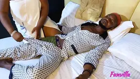 Curvy ebony young with onion booty gets a fat dong in her round butt