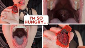 Eat Your Heart Out - Vore Giantess Countess Wednesday Turns You into Her Tiny Meal as You Watch Her Eating & Swallowing Hearts of Tinies - Ft Mouth Close Up, Biting, Chewing, Licking MP4 720p