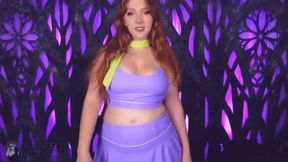 Flirty Daphne Teases Fred for Belly Button Fetish