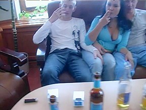 hotty stuffed in her throat 2 pecker