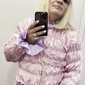 Sissy Nancy - Pink Satin Suit