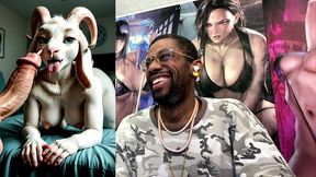 the big breast g.o.a.t. getting a hardcore facial, ai generated