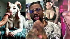 the big breast g.o.a.t. getting a hardcore facial, ai generated