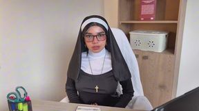 Horny Nun JOI