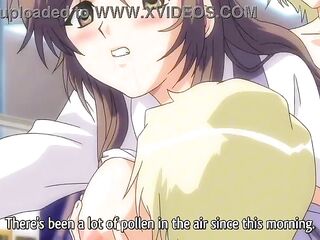 Manga married couple tries anal-copulation