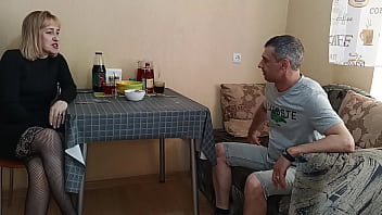 My cock-hungry next-door neighbor invited me for a little fucking