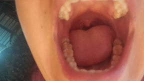 Deep Throat: Look at my whole wide open mouth and my throat