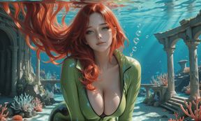 Crimson Depths of the Living Sea