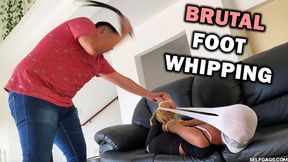 Hogtied Gym Girl's Bastinado Nightmare (she broke down) (Full HD 1080p)