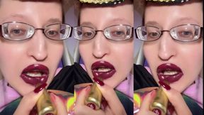 Glasses Pressed to Your Forehead - Asmr Into My Femme Clip by Findom Goaldigger