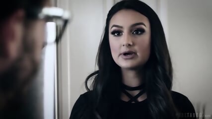 Rock climbing couple shares rough sex date night