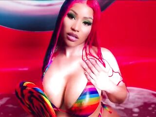 MERELY Nicki Minaj PMV TROLLZ tits slow motion twerk