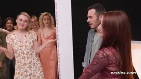 Cute French Babe Gets Tindered and Threesome on Cam