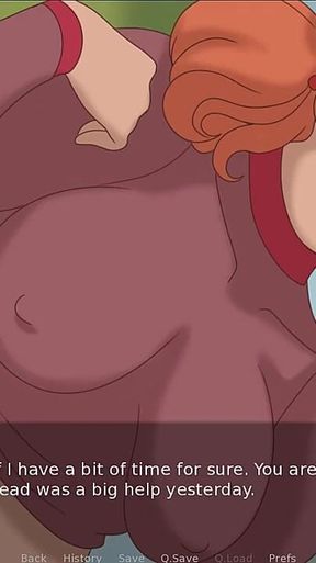 The Secret of the House - Part 21 Spraying Her Back with Cum by Foxie2k
