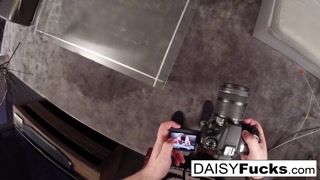 Sexy pornstars Daisy and Alison get it on in a hotel room