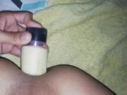 Rich fucked with my dildo