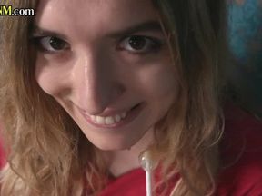 CFNM femdom babes in orgy wanking dude penis till cumshot