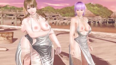 Monica Tina Ayane Soiree Nude Mod Fanservice Ass Boobs Nipples Vagina