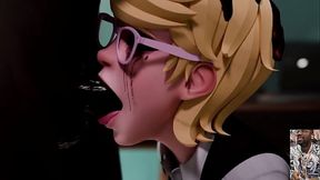 Bald Pussy Judy Gets Anal Fucked And Fingered Until She Squirts, Nerdy Girl Deepthroating BBC