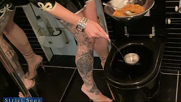 Strictsenz - update #3 - Miss Alessa Milano Feeding My Toilet Slave - Jan 31, 2025