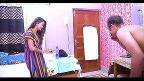 Horny Desi Bhabhi Hardcore Fucking With Young Indian Devar While Home Alone