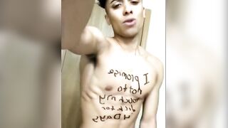 MarkIsMorningStar" - Hot Twink Strokes & Shows Off His Load For You!